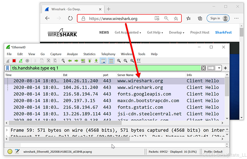 Decrypt HTTPS Traffic with Wireshark