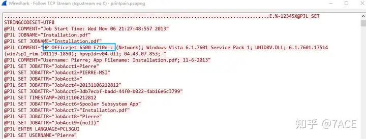 PRINTING PAIN! Packet Analysis Overview