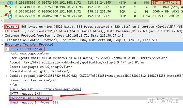 HTTP Response Time and Spurious Retransmission Analysis