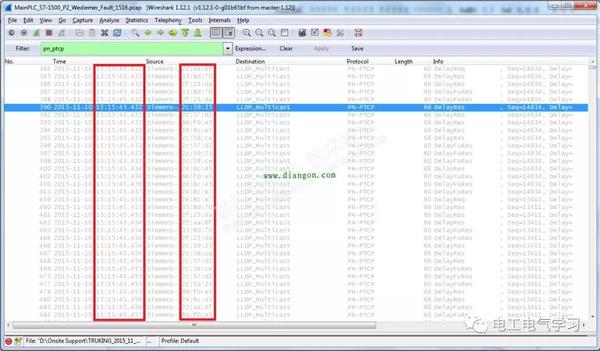 Diagnosing PROFINET IRT Network Synchronization Issues